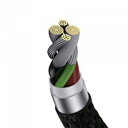 Зарядний кабель BASEUS Lightning 2 м Чорний 458329109