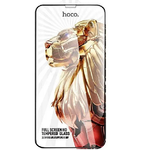 Захисне скло Hoco G9 Full Screen HD загартоване скло Apple iPhone 14 Pro чорне (30388_2760477)