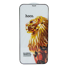 Защитное стекло Hoco G9 Full Screen HD tempered Glass Apple iPhone 12 Pro Max 25 шт Black (29024_2067709)