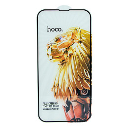 Захисне скло Hoco G9 Full Screen HD загартоване скло для Apple iPhone 13 Pro Max/ iPhone 14 Plus 25 шт Чорний (29026_2067711)