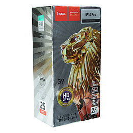 Захисне скло Hoco G9 HD Apple iPhone 14 Pro 25 шт Black (29027_2067712)