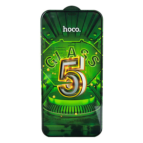 Захисне скло Hoco G12 5D Apple iPhone 12 Pro Max 25 шт Black (29055_2067740)