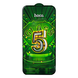Захисне скло Hoco G12 5D Apple iPhone 13 Pro Max/ iPhone 14 Plus 25 шт Black (29057_2067742)