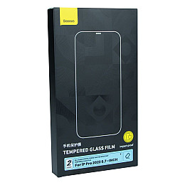 Захисне скло BASEUS SGJC030202 Crystal 0.3mm Apple iPhone 14 Plus 2 шт Прозоре (29316_2130114)