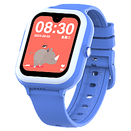 Смарт часы-телефон детские Wonlex KT31 4G WI-FI GPS SIM-картой Blue (16997-hbr)