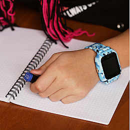 Смарт часы-телефон детские Wonlex KT22S 4G WI-FI GPS SIM Blue (17003-hbr)