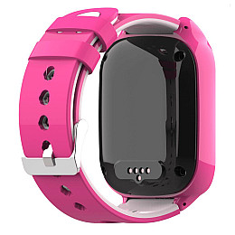 Смарт часы-телефон детские Wonlex KT22 4G WI-FI GPS SIM Pink (17005-hbr)