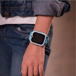 Смарт часы-телефон детские Wonlex KT22 4G WI-FI GPS SIM Blue (17006-hbr)