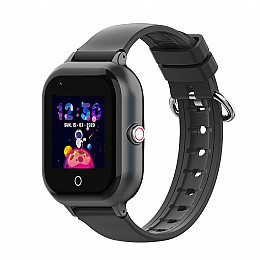 Умні дитячі смарт годинники-телефон Wonlex KT24 4G WI-FI GPS SIM Black (17007-hbr)