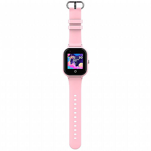 Умные детские смарт часы-телефон Wonlex KT24 4G WI-FI GPS SIM Pink (17008-hbr)