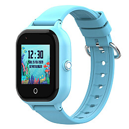 Умні дитячі смарт годинники-телефон Wonlex KT24 4G WI-FI GPS SIM Blue (17009-hbr)