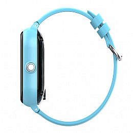 Умные детские смарт часы-телефон Wonlex KT24 4G WI-FI GPS SIM Blue (17009-hbr)