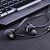 Игровые наушники со съёмным микрофоном Plextone G30 Black гарнитура/аудио адаптер 2х3.5 мм/кейс
