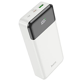 Універсальний зарядний акумулятор Hoco J102A 20000mAh Cool figure PD20W QC3.0 Білий