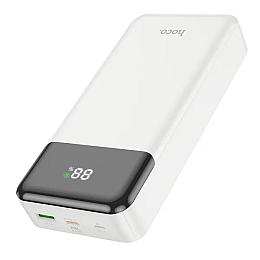 Універсальний зарядний акумулятор Hoco J102A 20000mAh Cool figure PD20W QC3.0 Білий