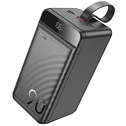 Универсальная зарядная батарея Hoco J123D 90000mAh Element PD20W QC3.0 22.5W Черный