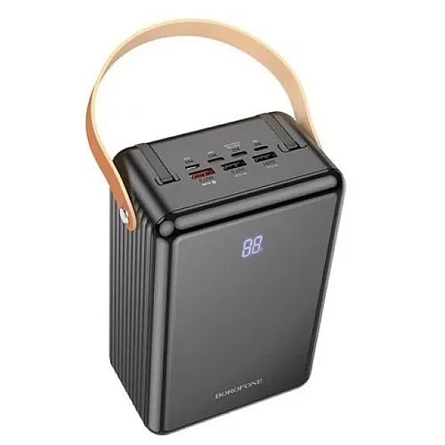 Універсальний зарядний акумулятор Borofone BJ32 80000mAh Terra 22.5W PD20W Чорний