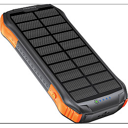 Универсальная зарядная батарея iBattery F33W 33500 mAh Черно-оранжевый
