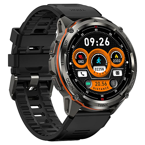 Умні тактичні смарт-годинники Kospet Tank T3 Ultra Special Edition Black (16990-hbr)
