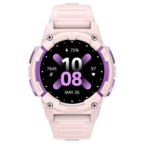 Смарт-часы тактические Kospet Tank S2 ULTRA Pink (KTS0002P)
