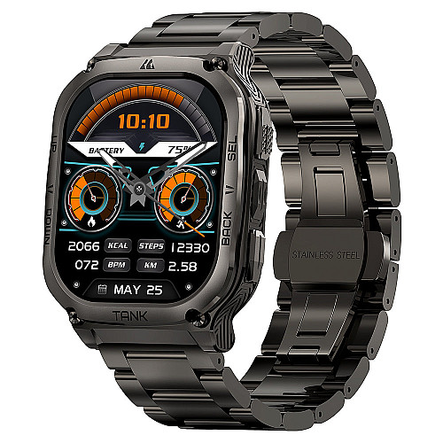 Умні тактичні смарт-годинники Kospet Tank M3 Special Edition Black (16984-hbr)