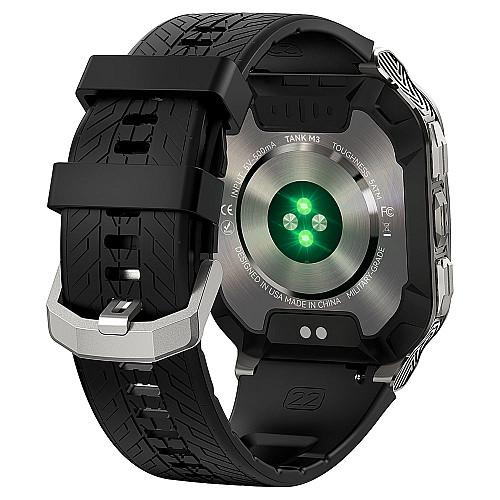 Умні тактичні смарт-годинники Kospet Tank M3 Special Edition Black (16984-hbr)