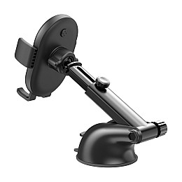 Автомобільний тримач для телефону 2E Standard чорний iz16105