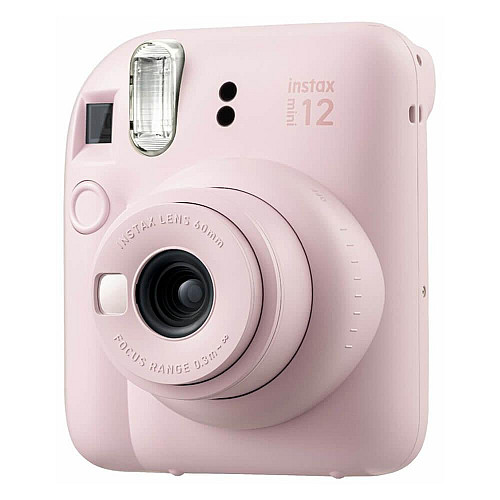 Набор камера Fujifilm Instax Mini 12/Фотобумага 10 шт/Чехол/Фотоальбом 64 фото Розовый