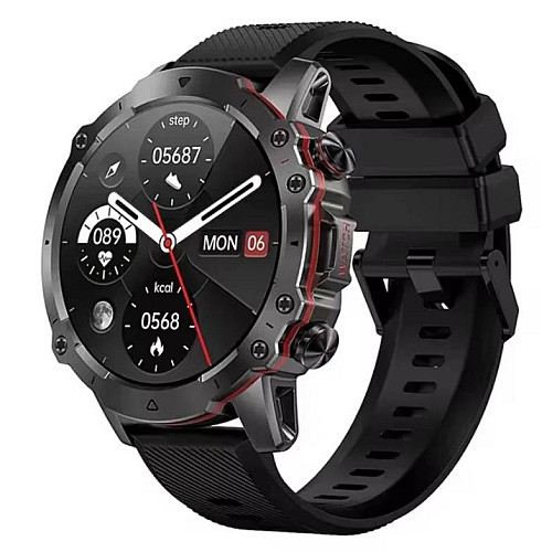 Умні годинники UWatch Smart Hardy AK56 Rubber Black (149778)