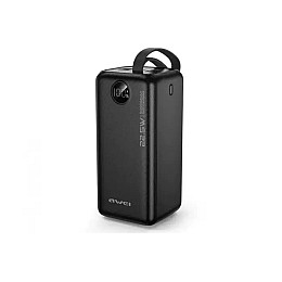 Портативная батарея Power bank Awei 9573 50000 mAh Black