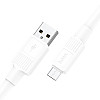 Дата кабель Hoco X84 Solid USB to MicroUSB 1 м Білий (76279)