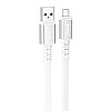 Дата кабель Hoco X85 Strength USB to MicroUSB 1 м Білий (76280)