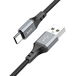 Дата кабель Hoco X92 Honest Silicone USB to Type-C 3 м Чорний (76281)