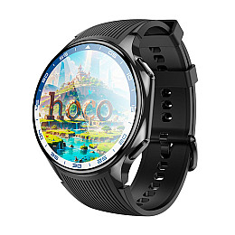 Смарт годинники Hoco Y24 Смарт спортивні годинники IP67 390mAh Чорний (35961_3605888)
