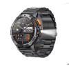 Тактичні смарт-годинники з ліхтариком Lemfo K65 Black (17452-hbr)