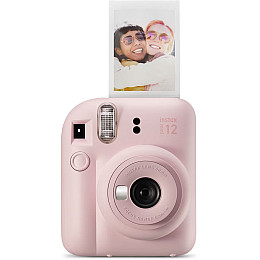 Подарочный набор камера Fujifilm Instax Mini 12/Фотобумага 100 шт/Чехол/Фотоальбом на 64 фото Розовый