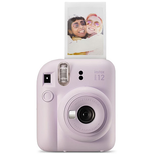 Подарочный набор камера Fujifilm Instax Mini 12/Фотобумага 20шт/Чехол/Фотоальбом на 64 фото/Набор фоторамок 10 штук