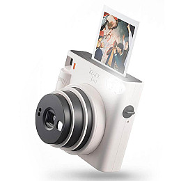 Подарочный набор камера Fujifilm Instax Square SQ1/Фотобумага 40 шт/Чехол/Фотоальбом 80 фото Белый