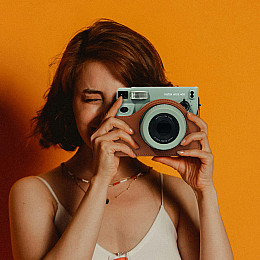 Чехол для фотоаппарата Fujifilm Instax Wide 400 Коричневый 2516978311