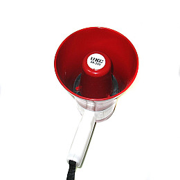 Мегафон рупор громкоговоритель UKC ER-22 Белый с красным (008331)