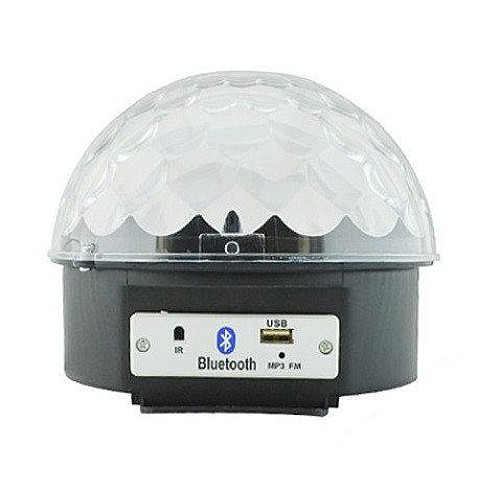 Светомузыка диско шар Magic Ball Music MP3 плеер с bluetooth Спартак XXB 01/M6 Разноцветный