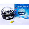 Светомузыка диско шар Magic Ball Music MP3 плеер с bluetooth Спартак XXB 01/M6 Разноцветный