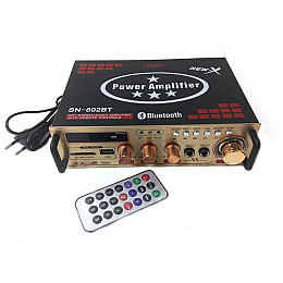 Усилитель звука Bluetooth караоке UKC 802 BT Black (007545)