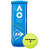 Тенісні м'ячі Dunlop Australian Open 3 ball (9505)