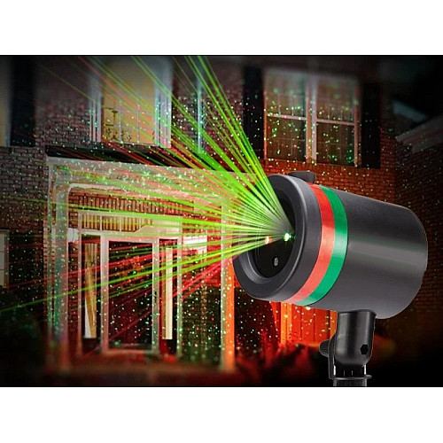 Різдвяний лазерний проектор As-seen-on-tv вуличний для світлових ефектів LASER LIGHT