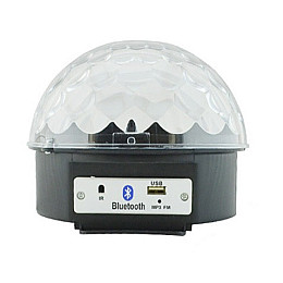 Светомузика диско шар Magic Ball Music MP3 плеєр з bluetooth Спартак XXB 01/M6