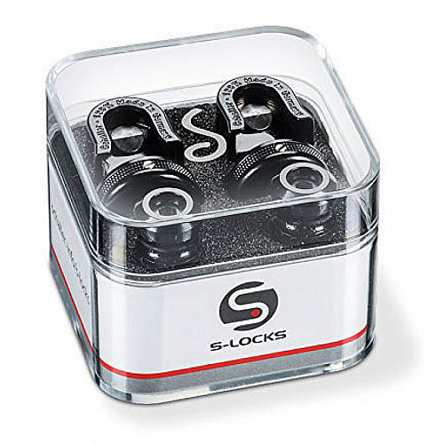 Стреплоки для ремня Schaller 1446 Security Locks Black