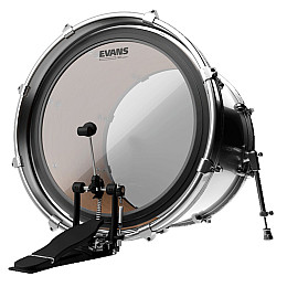 Пластик для бас-барабана Evans BD20EMADHW 20" Emad Clear Heavyweight
