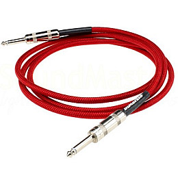 Кабель инструментальный DiMarzio EP1710SSRD Instrument Cable 3.0m (10ft) Red