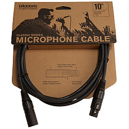 Кабель мікрофонний D'Addario PW-CMIC-10 Classic Series Microphone Cable 3.0m (10ft)